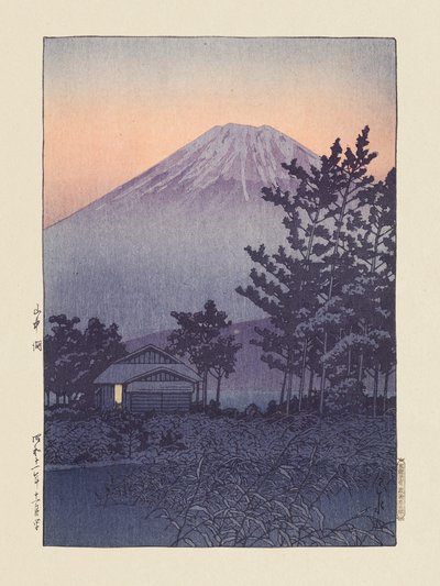 Lake Yamanaka (1936) by Kawase Hasui