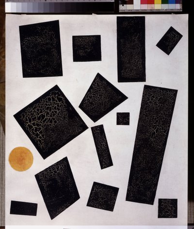 Composition of Suprematism by Kazimir Severinovich Malevich