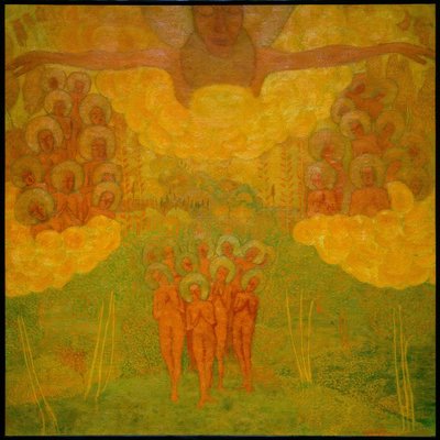 The Triumph of Heaven (Design for a Fresco) by Kazimir Severinovich Malevich