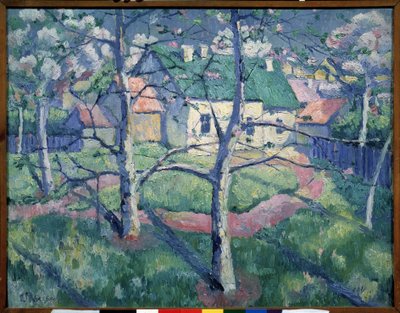 Apple Trees Blooming by Kazimir Severinovich Malevich
