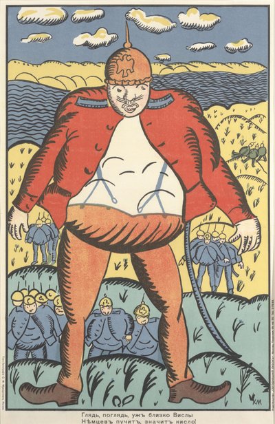 Look, Look, Near the Vistula. The German Bellies are Swelling Up. So They Don