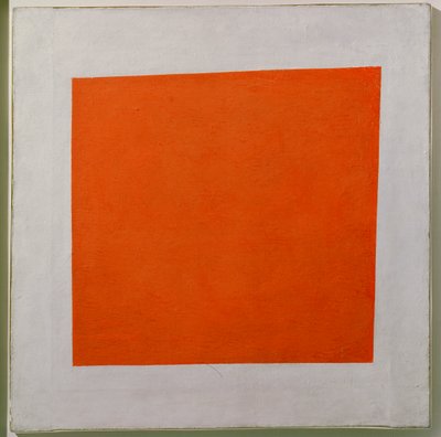 Red Square. Painting Realism Of A Peasant In Two Dimensions by Kazimir Severinovich Malevich