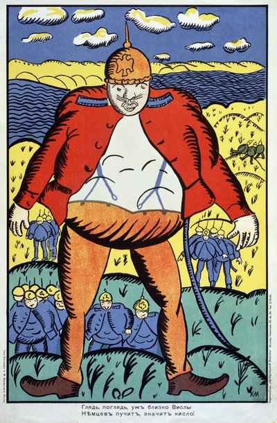 Look, Vistula is Not Far by Kazimir Severinovich Malevich