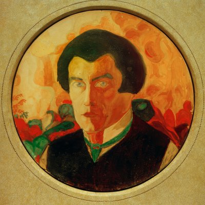 Self-Portrait, 1909-1910 by Kazimir Severinovich Malevich