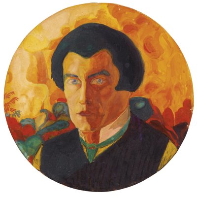 Self-Portrait 1908-1910 by Kazimir Severinovich Malevich