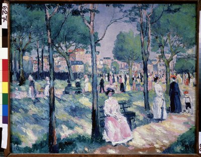 On the Boulevard by Kazimir Severinovich Malevich
