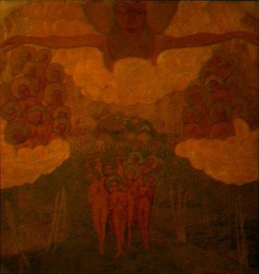 Triumph of the Heavens, study for a fresco by Kazimir Severinovich Malevich