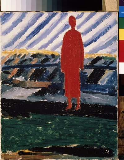 A Red Figure by Kazimir Severinovich Malevich