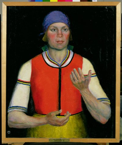 Working Woman by Kazimir Severinovich Malevich