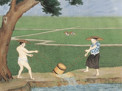 Work in Rice-Fields by Keiga Kawahara