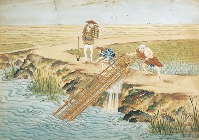Work in Rice-Fields by Keiga Kawahara