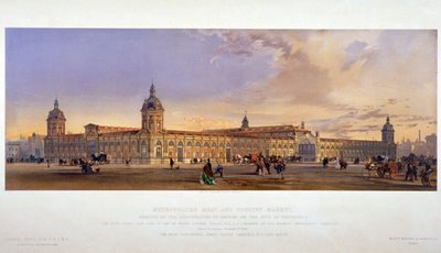 Smithfield Market, City of London by Kell Brothers