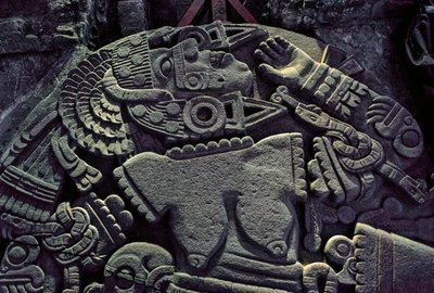 Great Temple of the Aztecs, Coyolxauqui by Kenneth Garrett