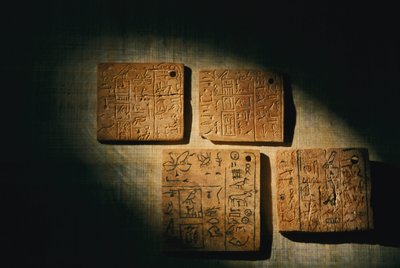 Bone and Ivory Written Labels from King Qa