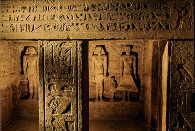 Egypt; Old Kingdom; Tomb of Qar; Tomb of Kar; Giza; archaeology by Kenneth Garrett