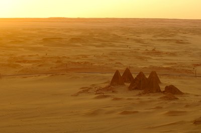 Gebel Barkal, Temple Complex, Pharaoh Taharka, Mut temple, B300, Kareima town, Nile river, 2007 by Kenneth Garrett