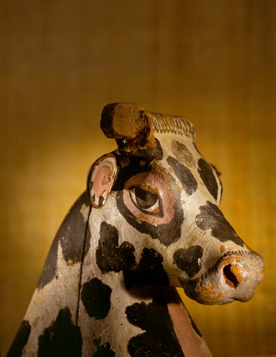 Head of Bovine Goddess; Amenhotep II; KV35; Valley of the Kings by Kenneth Garrett