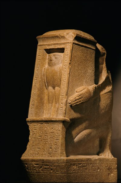 Headless Statue of Sebty Made of Quartzite, New Kingdom, 2002 by Kenneth Garrett