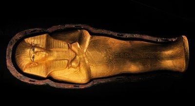 Infant Coffin in tomb of Tutankhamun; 18th Dynasty; New Kingdom; the Egyptian Museum by Kenneth Garrett