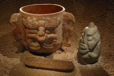 Maya; Maya Murals; San Bartolo; Guatemala; Dr. Bill Saturno, 2002 by Kenneth Garrett