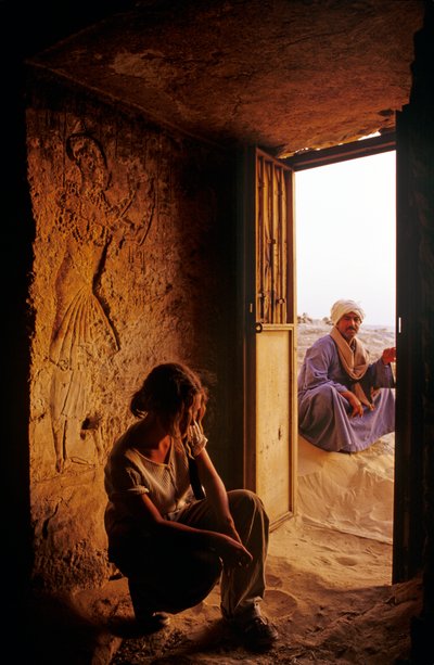 North Tombs, Royal tombs at Amarna, Egypt by Kenneth Garrett