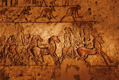 Relief from Tomb of Meryre (Merera), High Priest of the Aten at Akhetaten by Kenneth Garrett