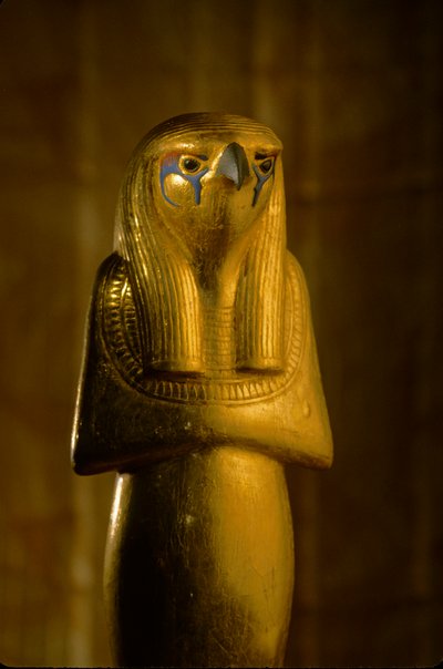 Statue of Horus the Elder, Herwer, KV62, 2009 by Kenneth Garrett