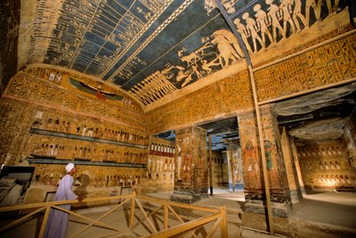 Tomb of Seti I, New Kingdom, Valley of the Kings, Egypt, Pharaoh, King, astronomical ceiling by Kenneth Garrett