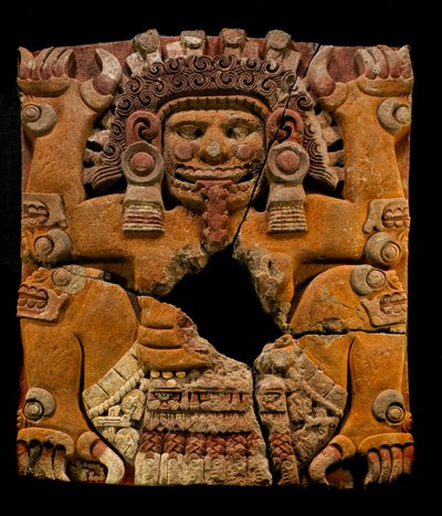 Greatest Aztecs, Tlaltechutli Stone moved to museum, Templo Mayor, Mexico City, Mexico, 2010 by Kenneth Garrett
