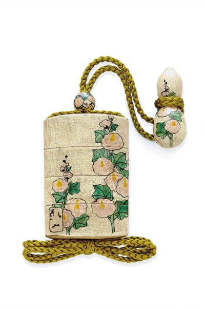 A Three-Case Inro, Edo Period by Kenya (attr. to) Miura