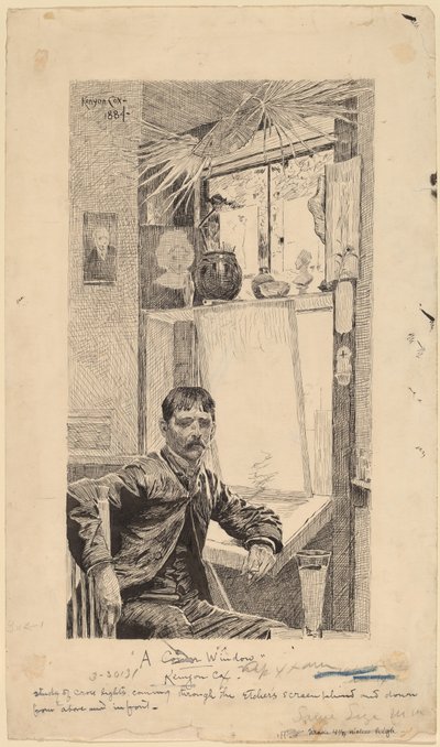 A Corner Window, Will Low by Kenyon Cox