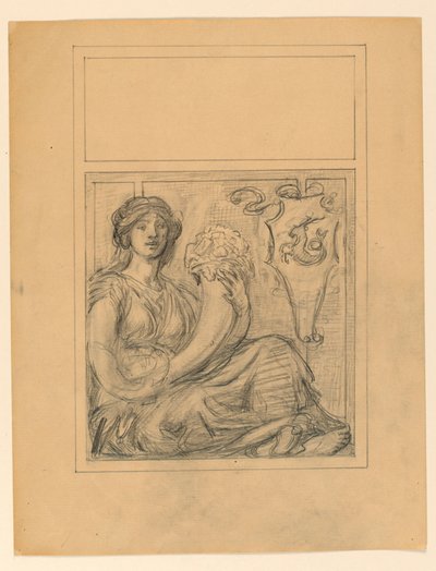 Design for Magazine Cover by Kenyon Cox