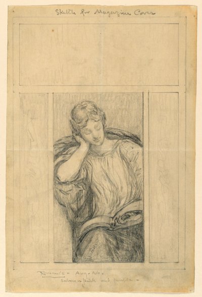 Design for Magazine Cover by Kenyon Cox