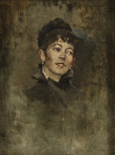Head of a Young Girl, 1878-1882 by Kenyon Cox
