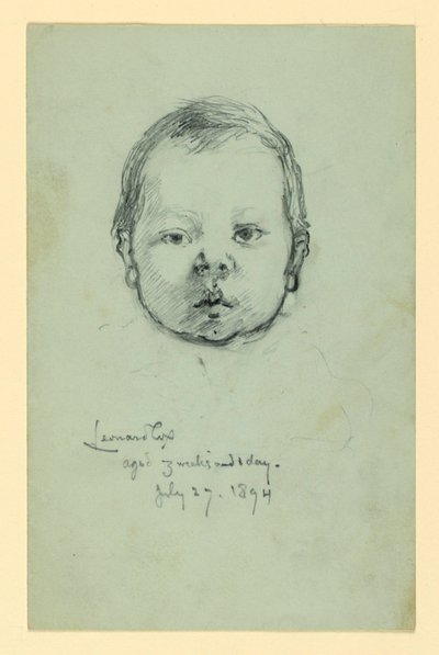 Portrait of Leonard Cox by Kenyon Cox