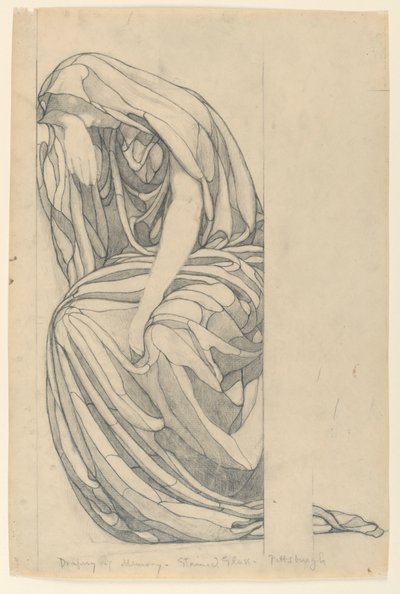 Study for "Memory," Pittsburgh, PA by Kenyon Cox