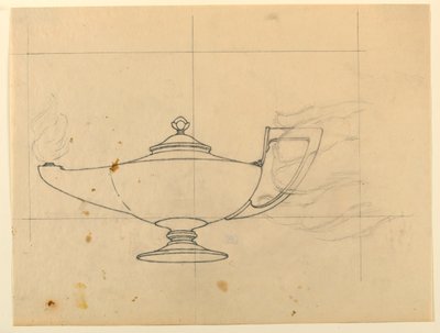 Study for "Science," "The Progress of Civilization: Science and Art," State Capitol, Des Moines, IA by Kenyon Cox