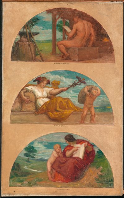 The Progress of Civilization: The Forge, Commerce, and Education by Kenyon Cox