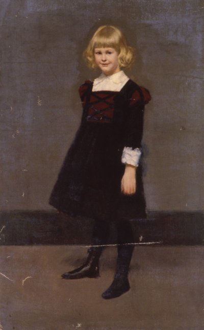 Untitled, Portrait of a Young Girl, ca. 1900 by Kenyon Cox