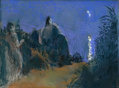 Moonlight over the Sea by Ker Xavier Roussel