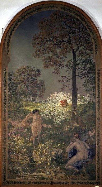 The Abduction of the Daughters of Leucippus by Ker Xavier Roussel