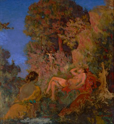 The Sleeping Diana by Ker Xavier Roussel