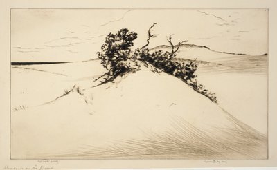 Shadows on the Dunes by Kerr Eby