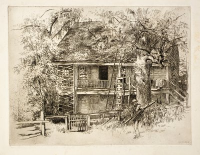 The Old House by Kerr Eby