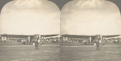 Group of 3 Stereograph Views of Aviation, including the Wright Brothers by Keystone View Company