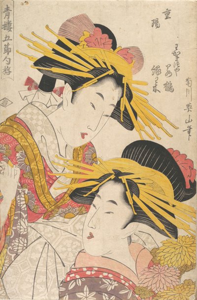 Album of Prints by Kikugawa Eizan, Utagawa Kunisada, and Utagawa Kunimaru by Kikugawa Eizan