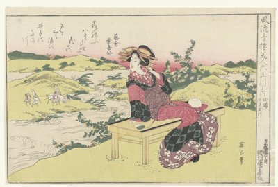 The Ide Tama River in Yamashiro Province by Kikugawa Eizan