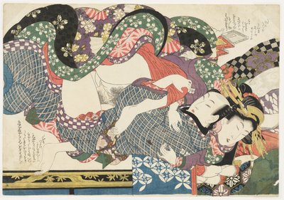 Daughter of a Great House, from Selections from the Brocade Quarter by Kikukawa Eizan