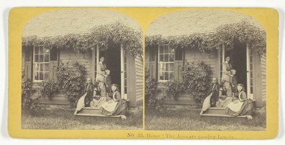 Home! Thy Joys are passing Lovely, 1855-75 by Kilburn Brothers, BW Kilburn