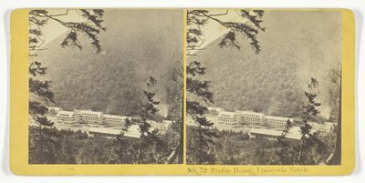 Profile House, Franconia Notch, 1855-75 by Kilburn Brothers, BW Kilburn